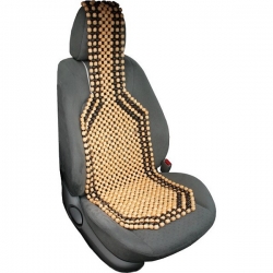 WOODEN BEAD CAR/VAN/TAXI FRONT SEAT COVER CUSHION  ― AUTOERA.CO.UK