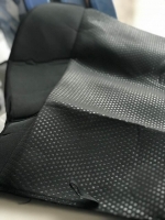 Seat covers set for RECARO (Maxi), textile  black color