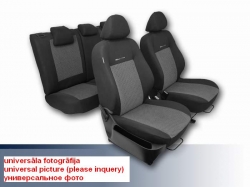 Seat covers set for RECARO (Maxi), textile black/grey ― AUTOERA.CO.UK