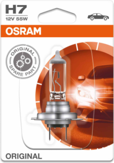 Headlamp bulb - OSRAM ULTRA LIFE H7 55W, 12V