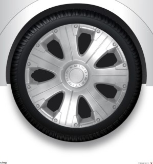Wheel covers set - Racing, 15"