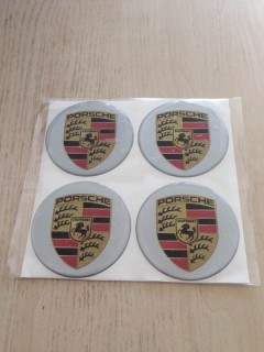 Disc stickers - Porsche, 70mm  