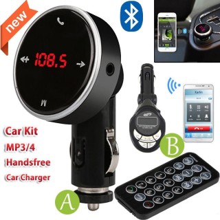 Wireless Bluetooth LCD MP3 Player with 2xUSB, SMD & AUX 