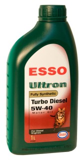 Synthetic motor oil  Esso Ultron SAE 5w40, 1L