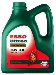 Synthetic motor oil  Esso Ultron SAE 5w40, 4L