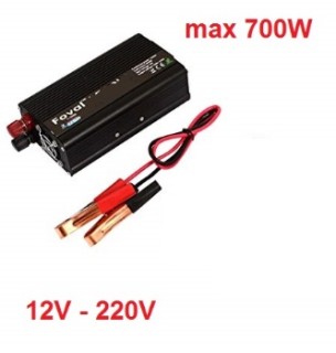 Converter 12V->~230V  (max 700W)