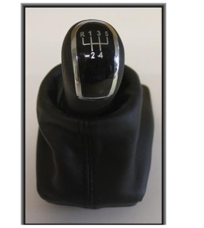 Gear shaft leather with shift knob AUDI A4 B8  (2007-2011); A5 (2008-2011) ; Q5 (2008-2013);