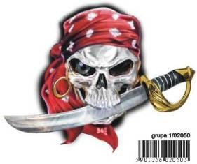 Auto tattoo "108-pirate with sward"