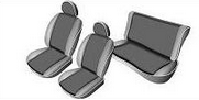 Seat cover set Fiat Albea