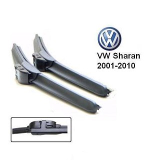 Aero wiper blade set Ford/Peugeot/Renault/Seat/VW, 70+70cm