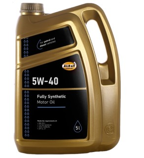 Synthetic oil ALB OIL 5W-40 SL/CF, 5L