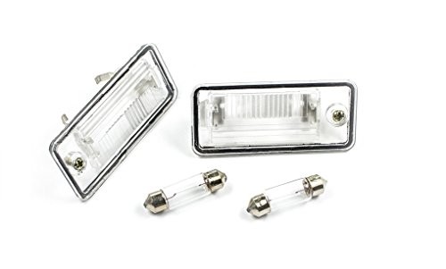 License plate light Audi A4/A6/A8/Q7, left + right side