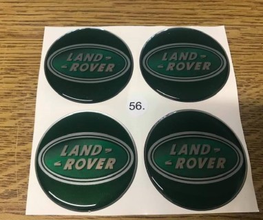 Wheel sticker set Land Rover 56mm