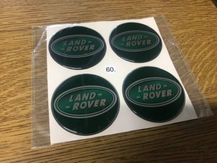 Wheel sticker set Land Rover 60mm
