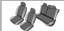 Seat cover set Renault Duster (2010-)