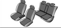 Seat cover set Toyota Land Cruiser Prado 150 (2009-)