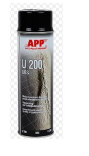 Black underbody protection bitumen APP U 200 UBS (black), 500ml.