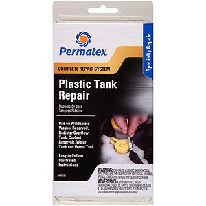 Plastic tank repair kit - Permatex