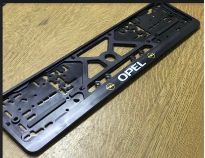 Plate number holder - Opel
