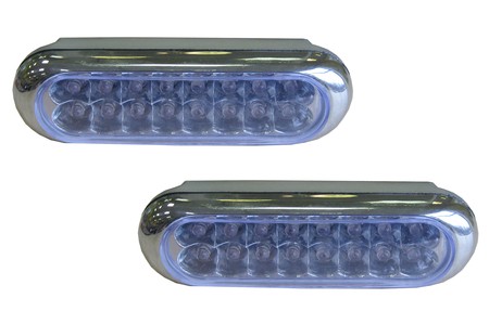 Universal light set, (blue fog lamp glass)