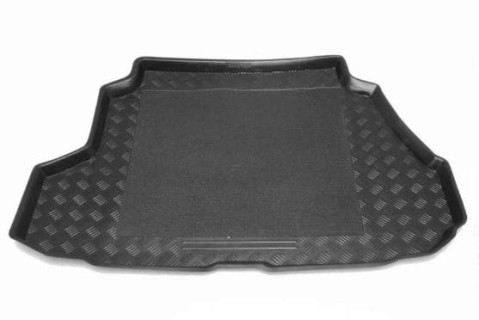 Rubber trunk mat  Nissan Almera (1995-2000) with edges