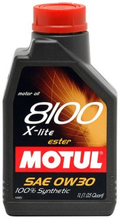 Synthetic motor oil Motul 8100 X-lite 0w30, 1L