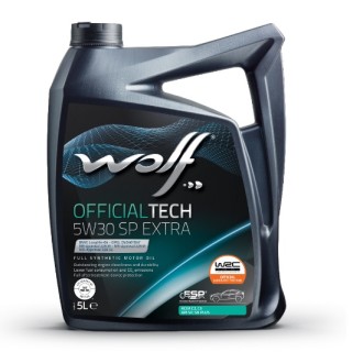 Synthetic engine oil - WOLF OFFICIALTECH LONG-LIFE C3 5W30, 5L