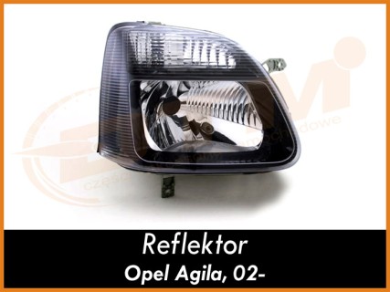 Headlamp Opel Agila (2003-2008), right 