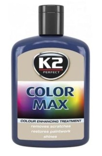 Durable car polish (light blue) - K2 COLOR MAX, 200g.  