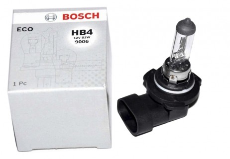Headlamp (low beam) bulb - BOSCH HB4=HIR2, 51W, 12V