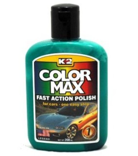 Durable car polish (green) - K2 COLOR MAX, 200g. 