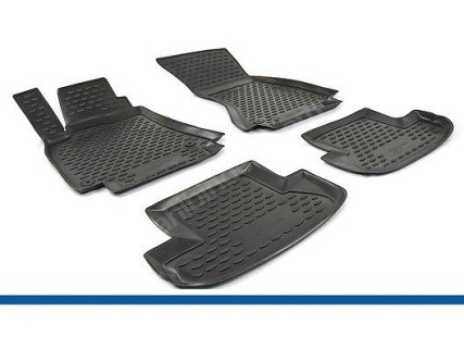 3D Rubber floor mat  set  Audi A5 (2007-2011) with edges 