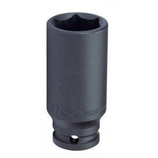 Six-point 1/2" Drive Impact Sockets, extended, 21mm