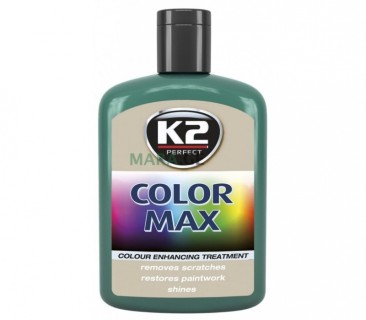 Durable car polish (light green) - K2 COLOR MAX, 200g.