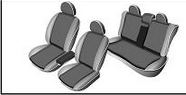 Seat cover set Hyundai Elantra (2010-)