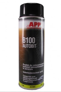 Underbody sealant - APP B100 (soft, black), 500ml.