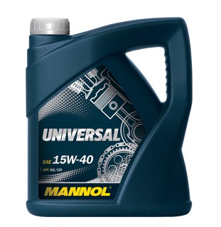Mineral oil Mannol Universal 15W40, 5L