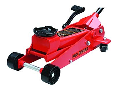 Hidraulic jack on wheels with pedal, 3500kg