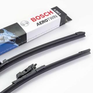 Front wiperblades by BOSCH for Citroen/FIAT/Peugeot, 65+55cm