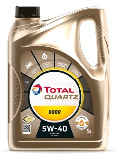 Syntetic oil -Total Quartz 9000 5W40, 5L