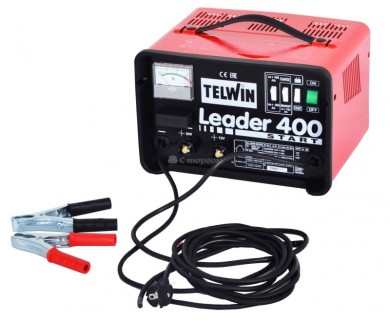 Battery starter/charger Telwin Leader 400 Start, 12V-24V (works from DC)