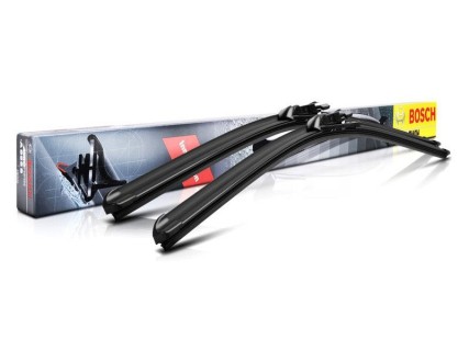 Front frameless wiperblade set by BOSCH for Ford/FIAT, 60+35cm
