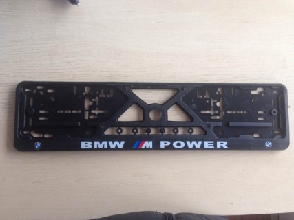 Plate number holder - BMW M POWER