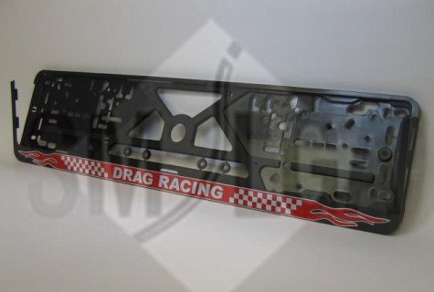 Plate number holder - Drag Racing
