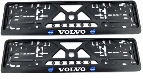 2pcs x Plate number holder - Volvo