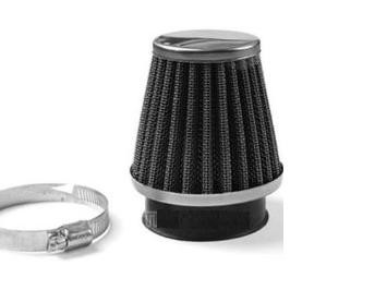Sport air filter - BLACK, max. d-74mm