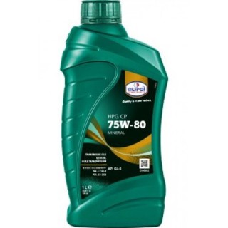 Mineral transmision oil  Eurol HPG CP 75W80, 1L (yellow)