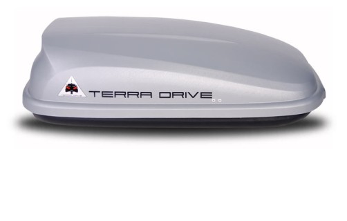 Car roof box - TERRA DRIVE 320, grey