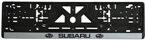 Plate number holder - SUBARU