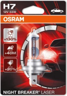 Bulb - OSRAM NIGHT BRAKER 55W H7, 12V